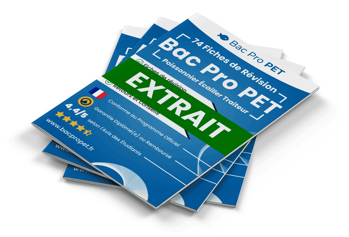 15 Fiches Révision gratuites Bac Pro PET